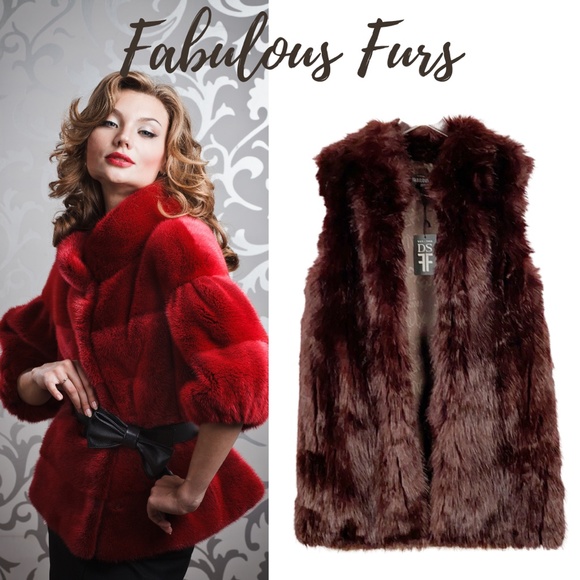 Fabulous Fur Jackets & Blazers - Donna Salyers' Fabulous Furs  Apres Faux Mink Vest